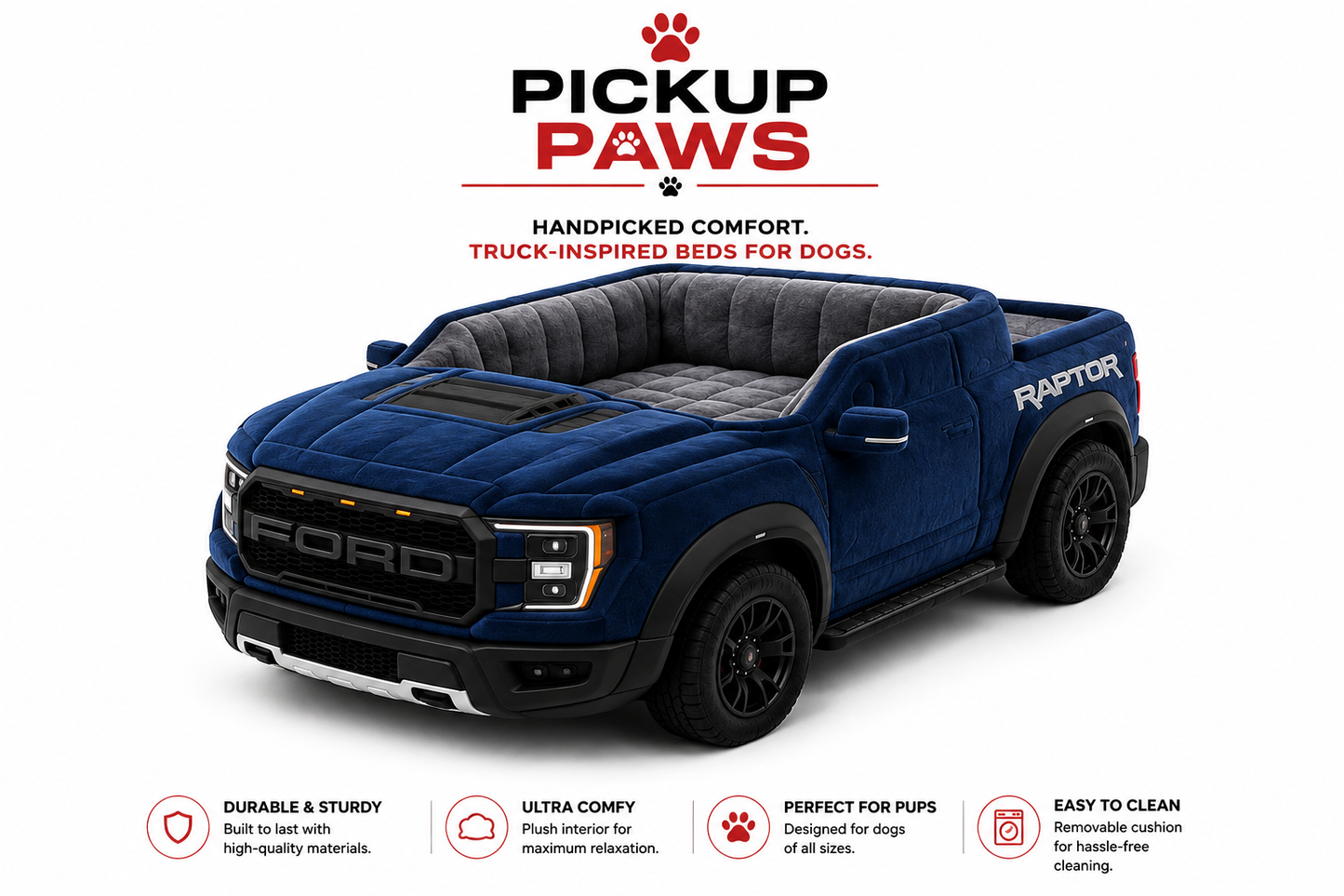 Ford Raptor Dog Bed