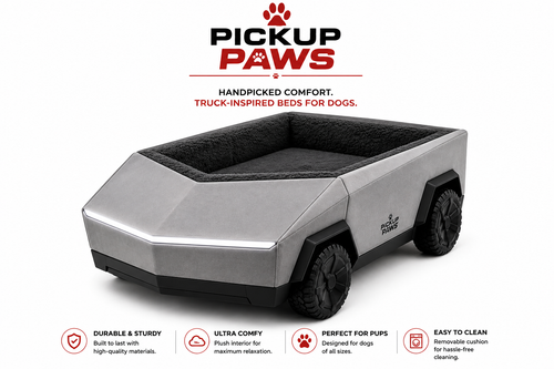 Cybertruck Dog Bed